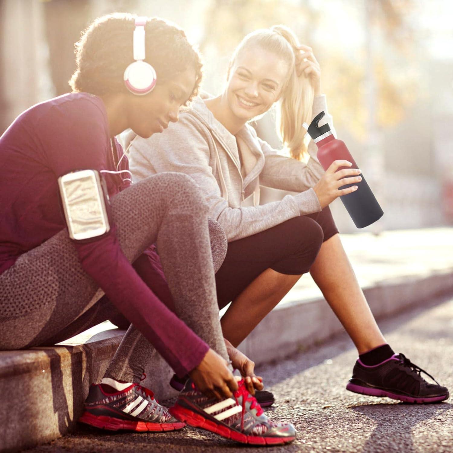 Botellas de Agua Neihepal 2 Piezas 680ml Acero Inoxidable