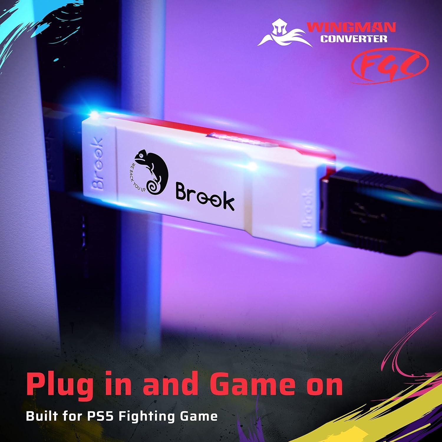 Convertidor Brook Wingman FGC para Joystick de Lucha PS5