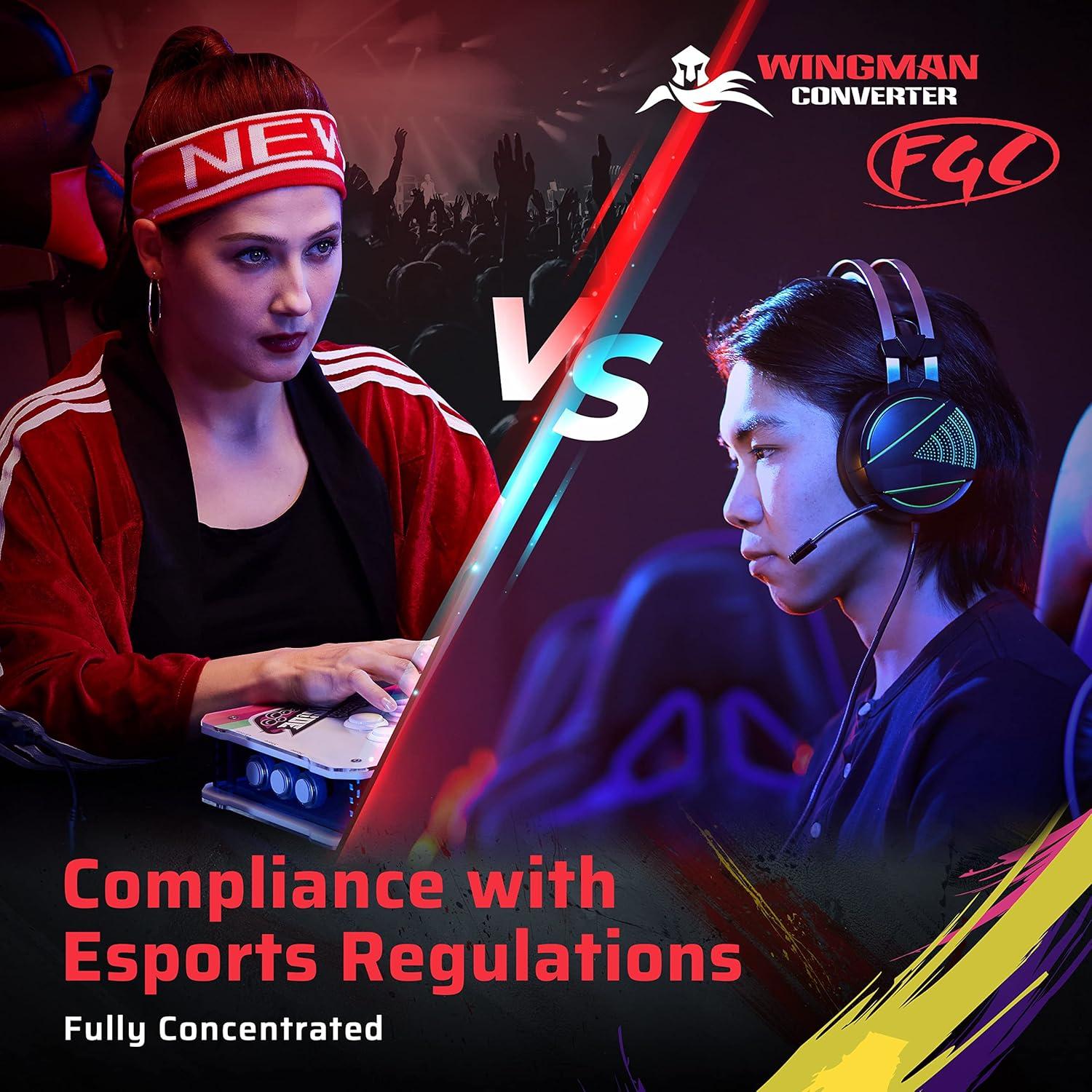 Convertidor Brook Wingman FGC para Joystick de Lucha PS5