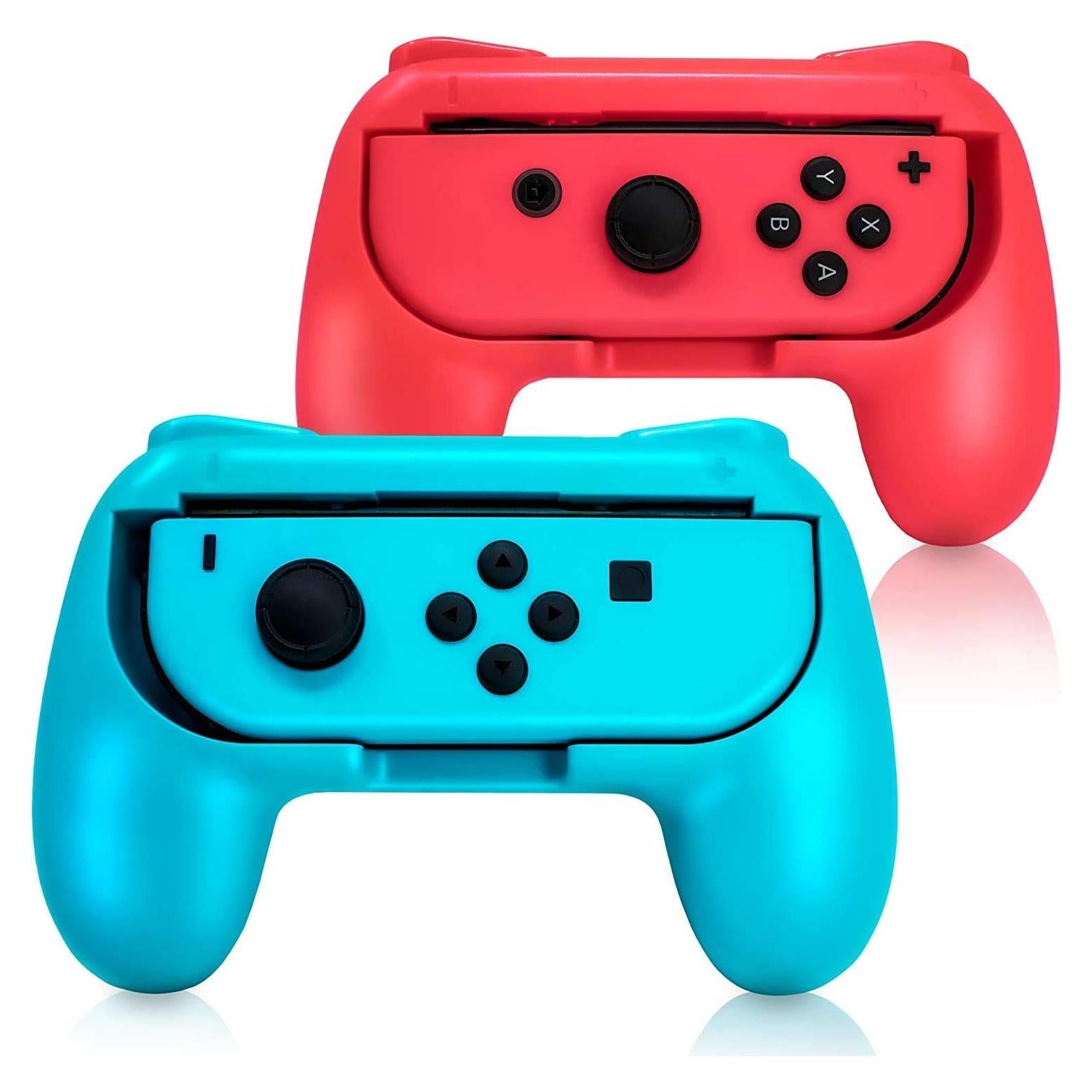 Agarre Controlador EIMGO para Nintendo Switch Joy-Con Rojo+Azul