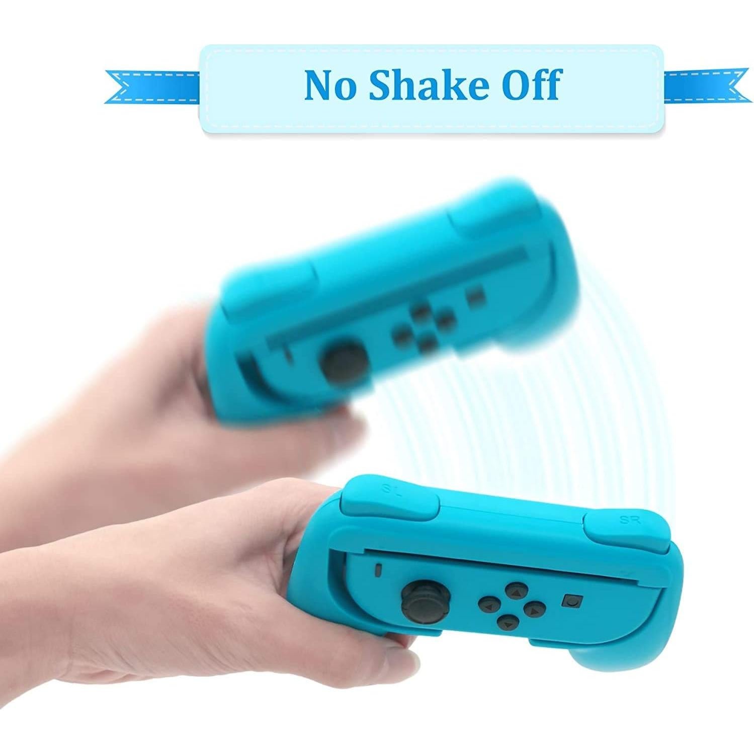 Agarre Controlador EIMGO para Nintendo Switch Joy-Con Rojo+Azul