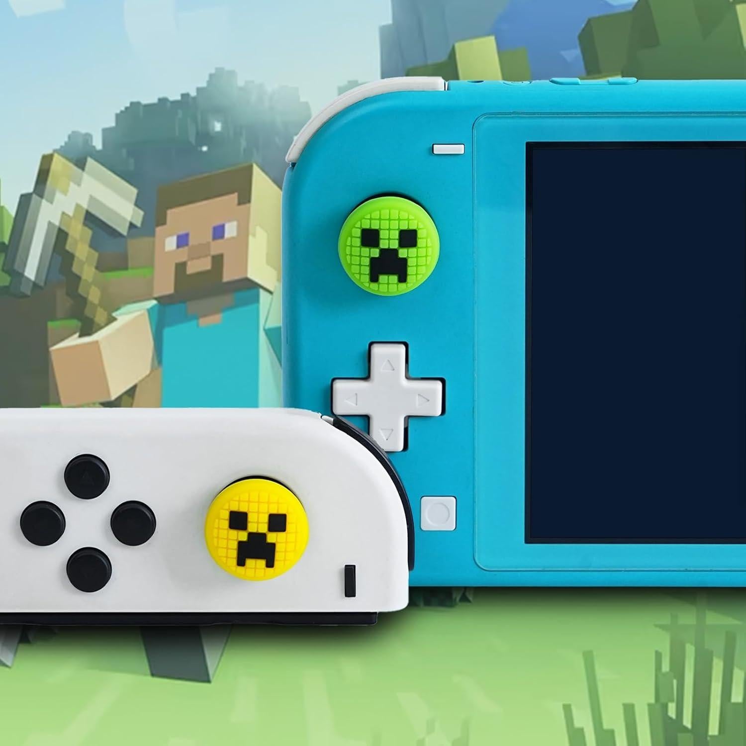 Tapones de Agarre TIKOdirect para Switch Joy-con Verde