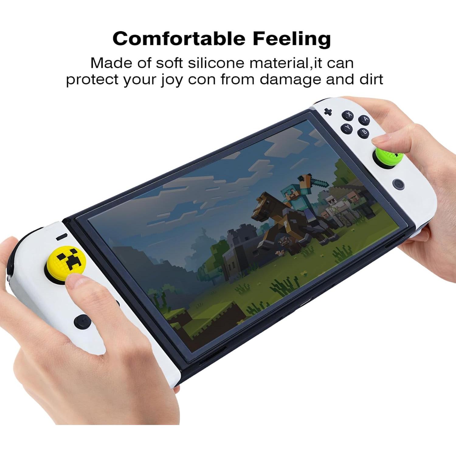 Tapones de Agarre TIKOdirect para Switch Joy-con Verde