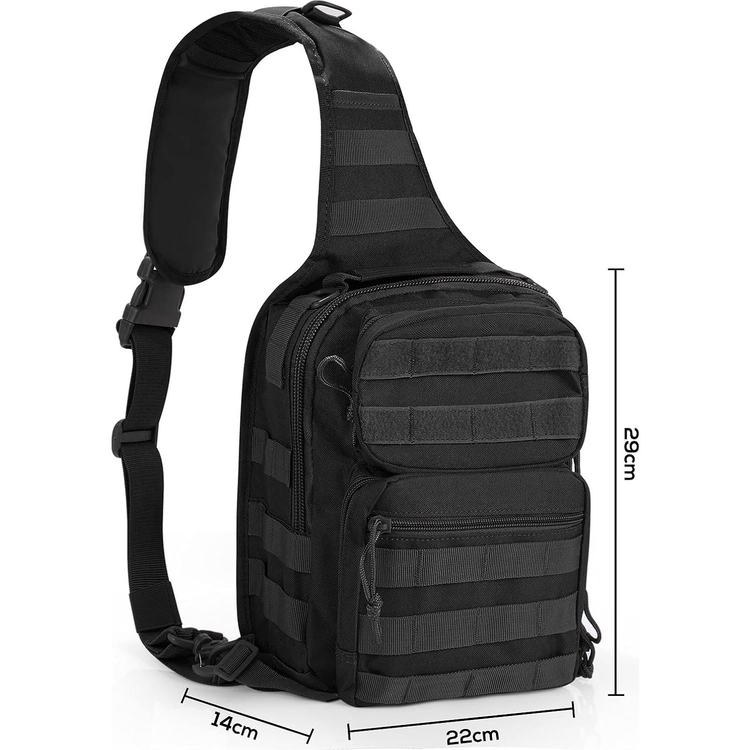 Combo 2 Pouches Molle Gogoku + Soporte Botella Agua