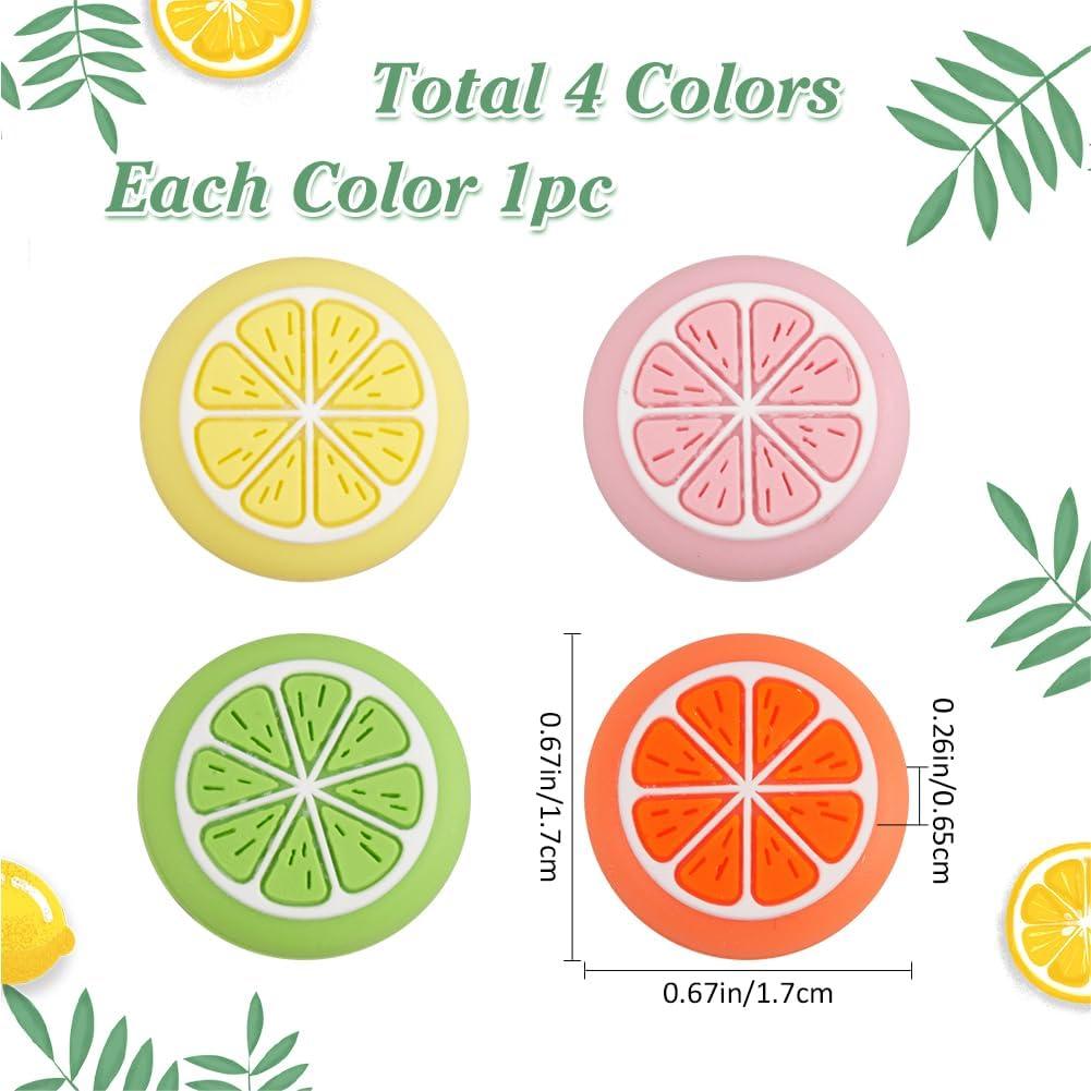 Tapas de Agarre Silicona GORGECRAFT Joycon 4 Colores 1.7cm