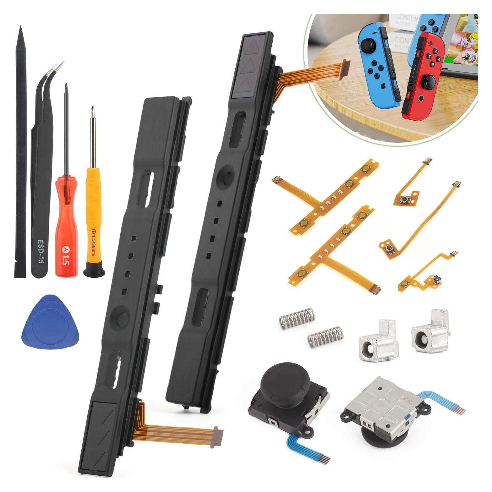 Raíl Deslizante Joy-Con Nintendo Switch Reemplazo SL SR