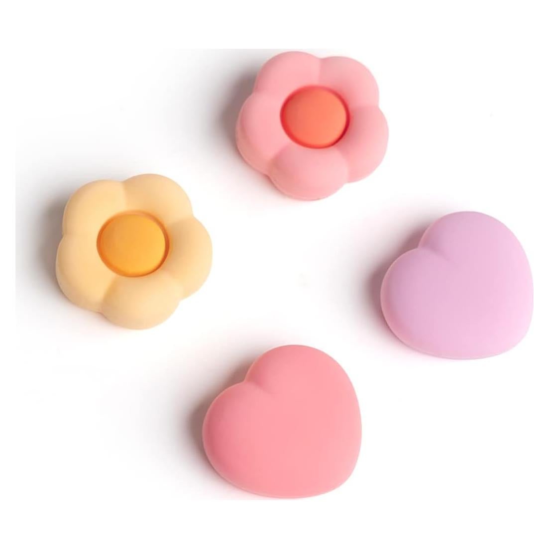 Tapas de Joystick GeekShare para Nintendo Switch - Corazón y Flor