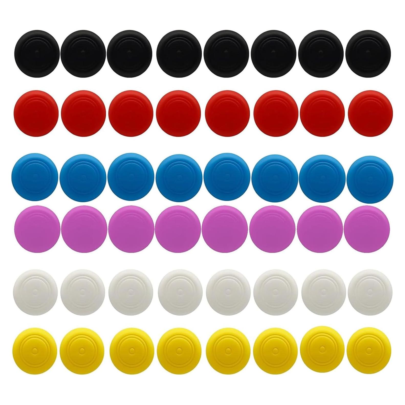 50 Tapas de Reemplazo Silicona Joy Con CTHTBZ 6 Colores