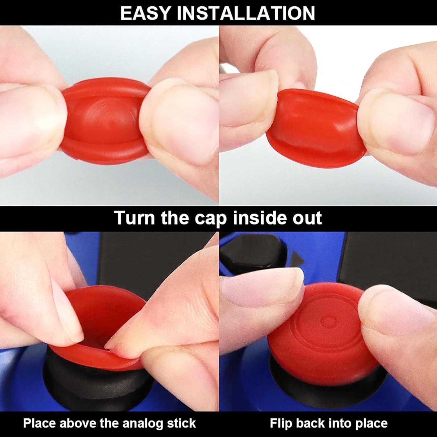 50 Tapas de Reemplazo Silicona Joy Con CTHTBZ 6 Colores