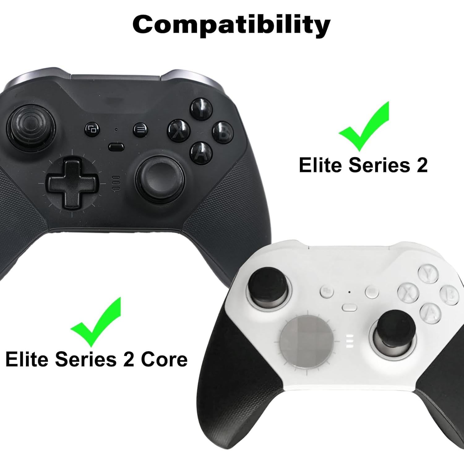 Juego de 6 Thumbsticks Intercambiables Xbox Elite 2 Negro