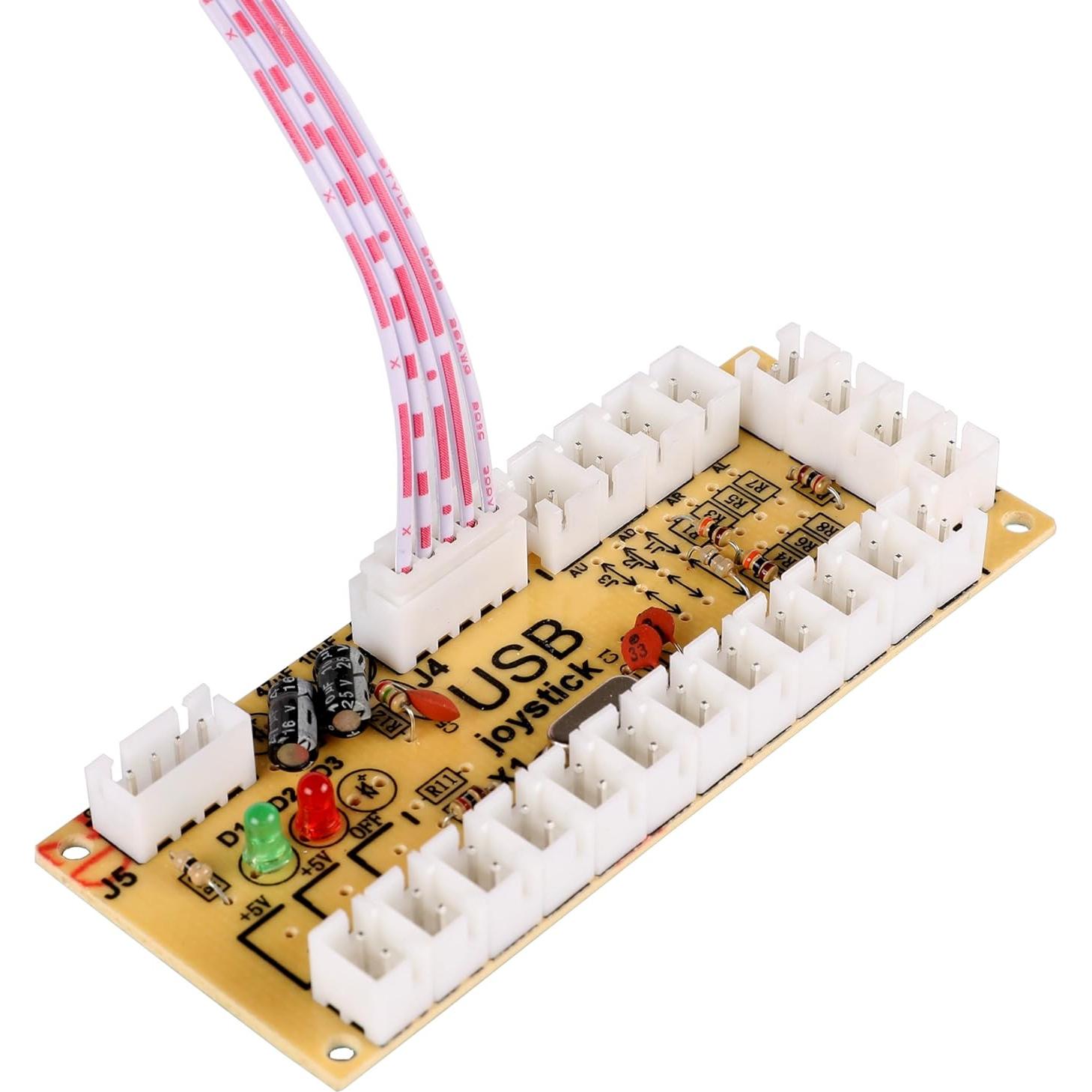 5 Cables de 5 Pines Hikig para Joystick SANWA 20cm