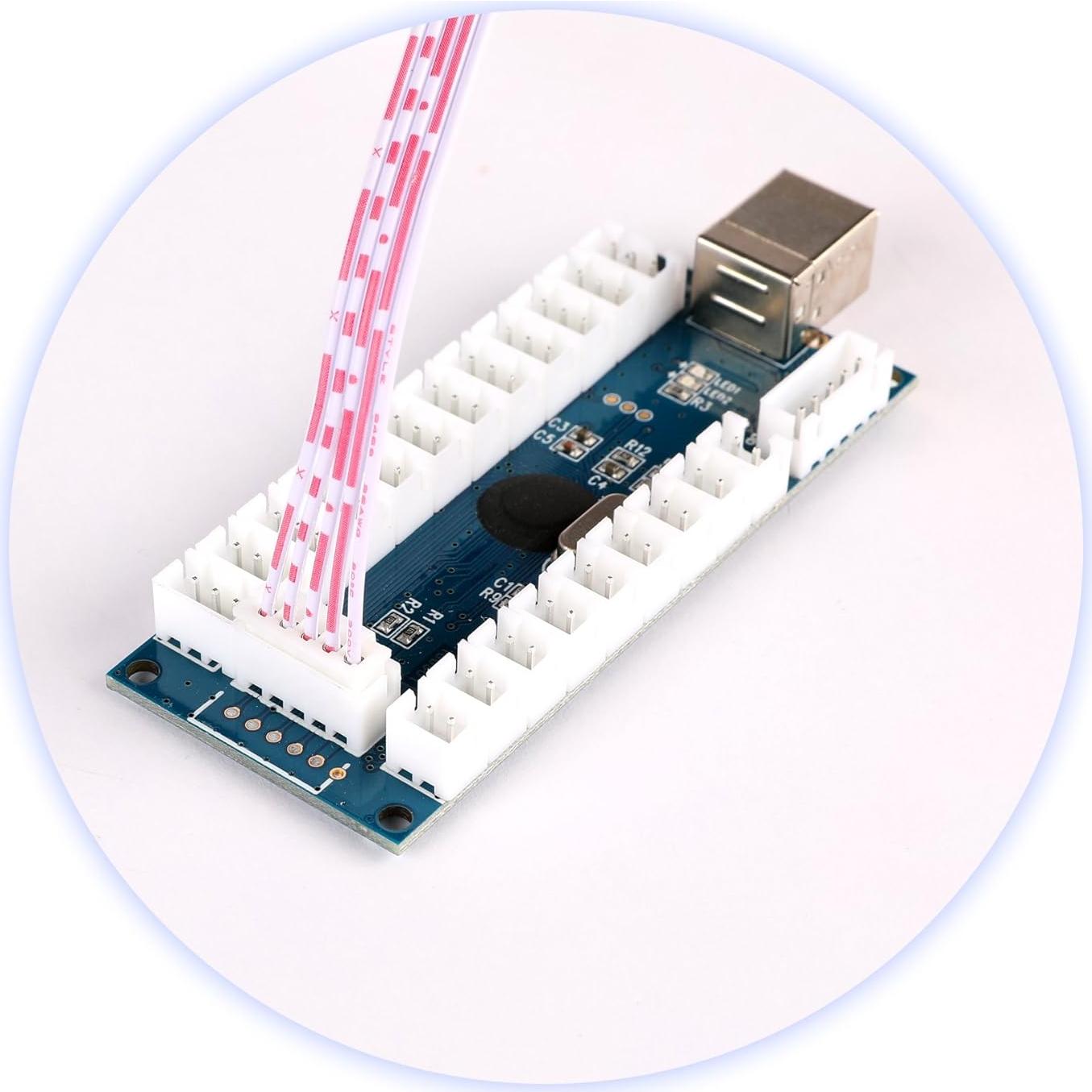 5 Cables de 5 Pines Hikig para Joystick SANWA 20cm