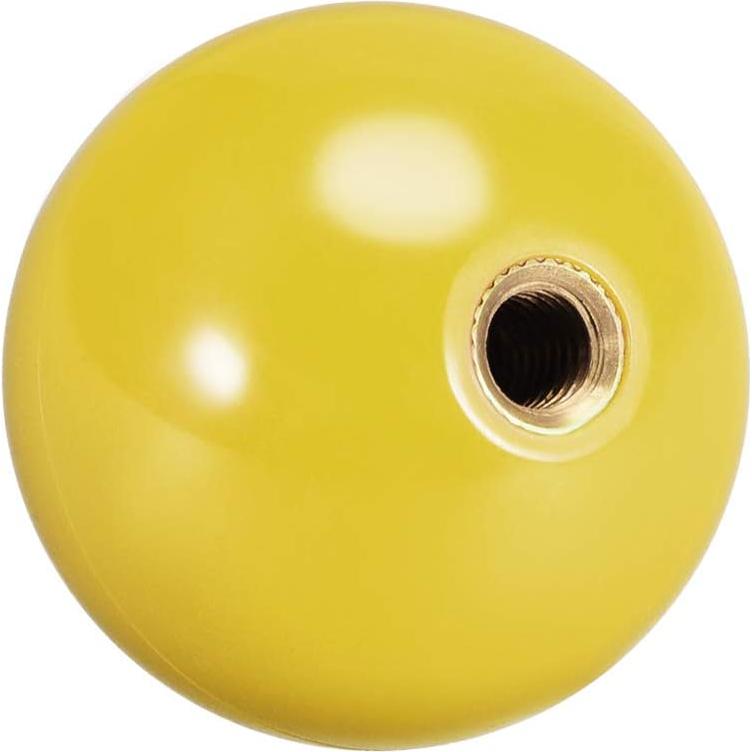 Joystick Bola Superior uxcell 35mm Amarillo 2 Piezas Arcade