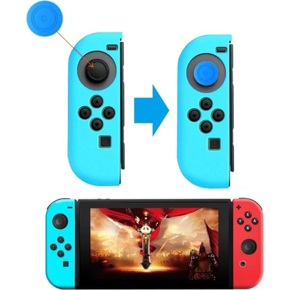 Funda de Agarre de Pulgar Booge para Controlador Switch