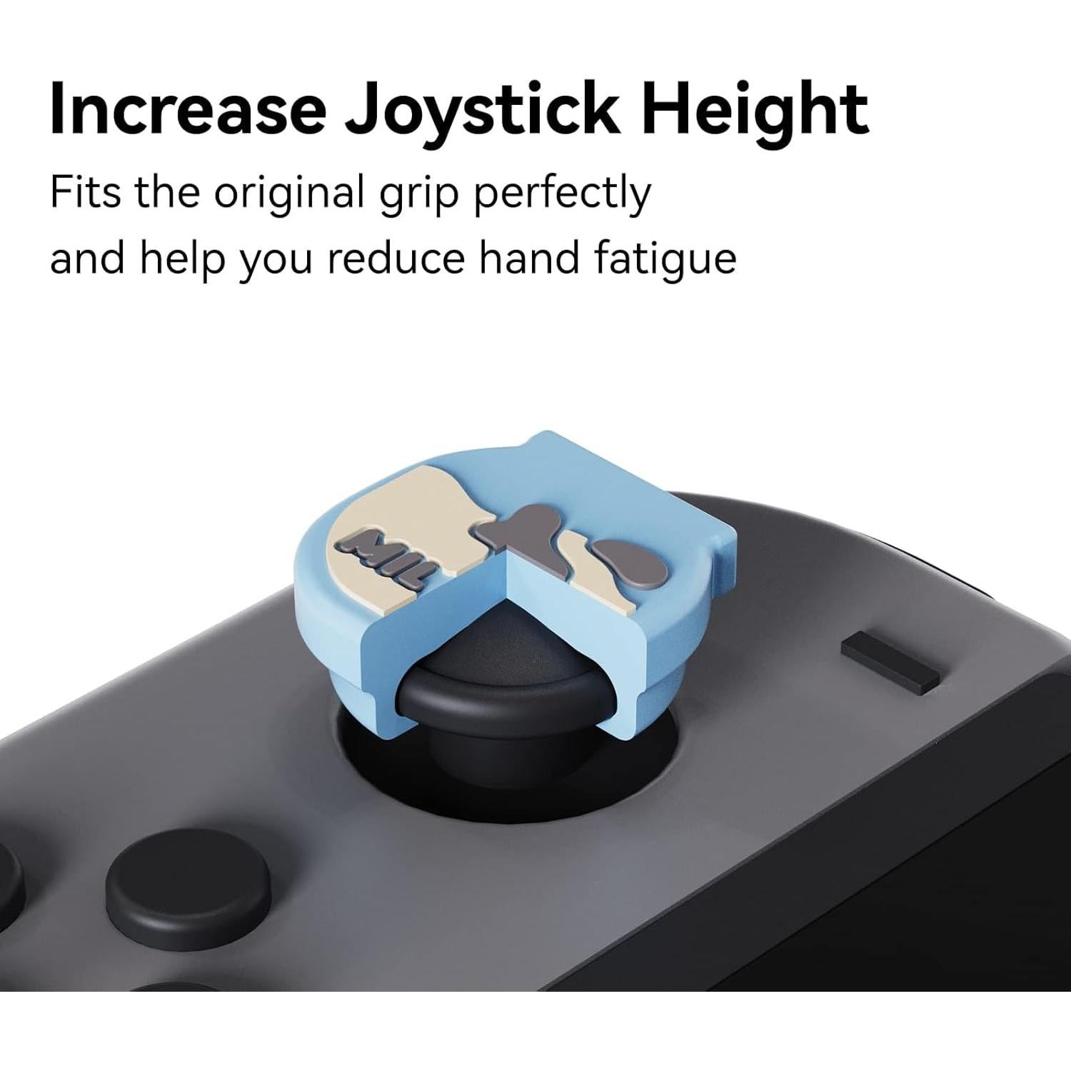 GeekShare Tapones Silicona Joy Con Vaca Lechera 4PCS