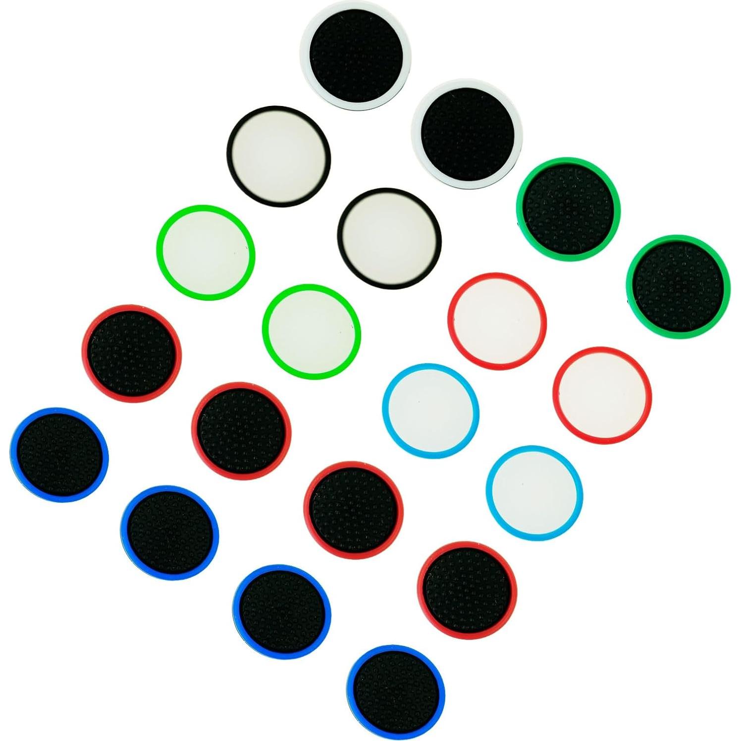 20 Tapas de Agarre de Pulgar Silicona CTHTBZ para Joy-Con