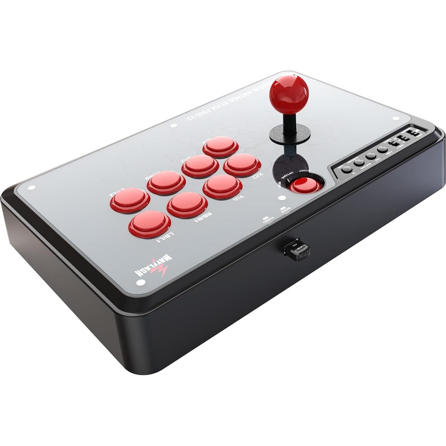 MAYFLASH Arcade Stick F500 para PS5 y PS4 - Joystick Multiplataforma