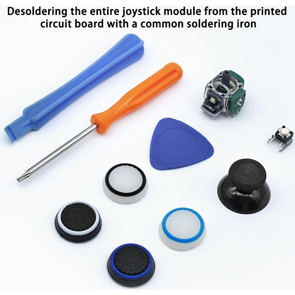 Kit de Reemplazo de 37 Piezas lyfLux para Joysticks Xbox
