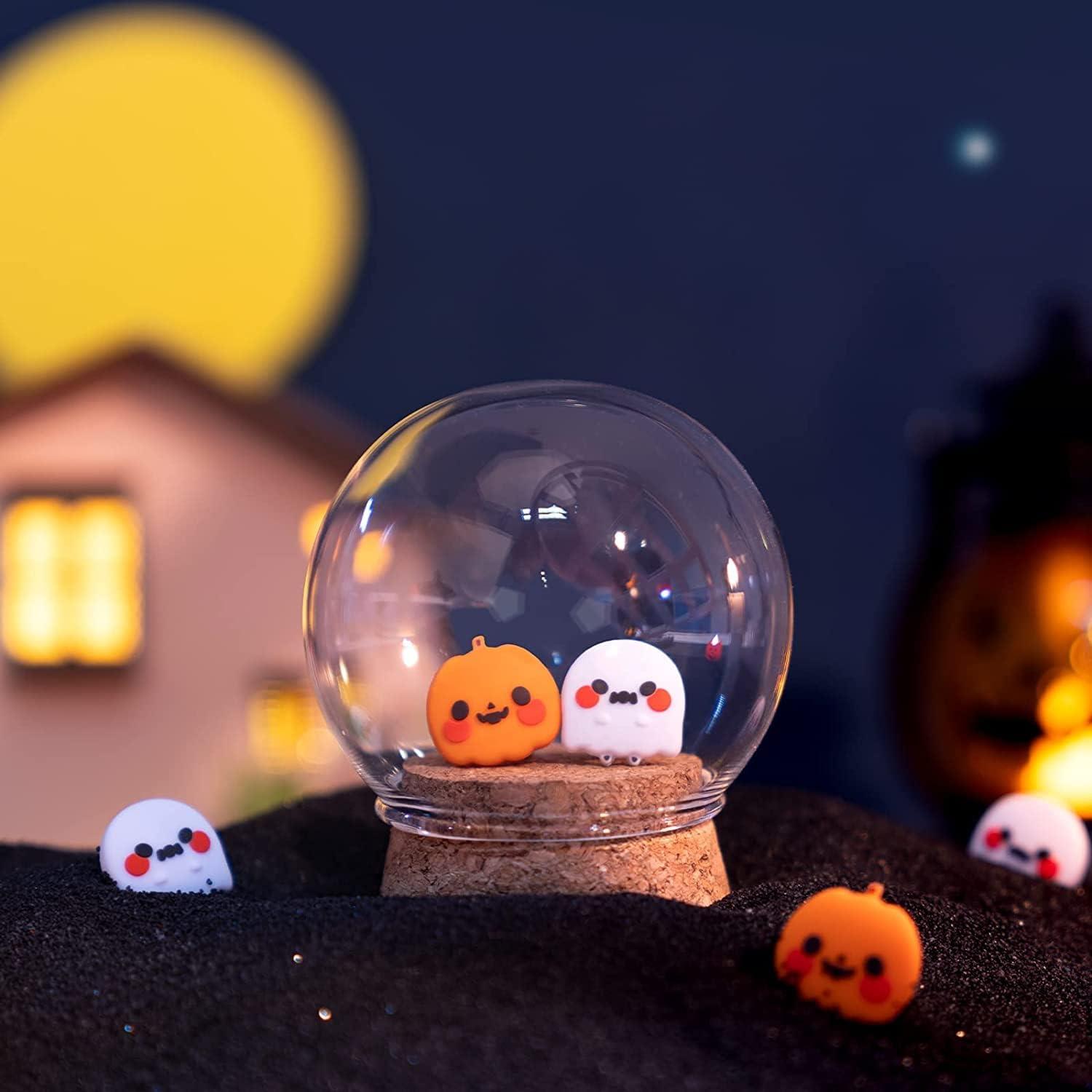 Cubiertas Joystick GeekShare Fantasma Calabaza para Switch