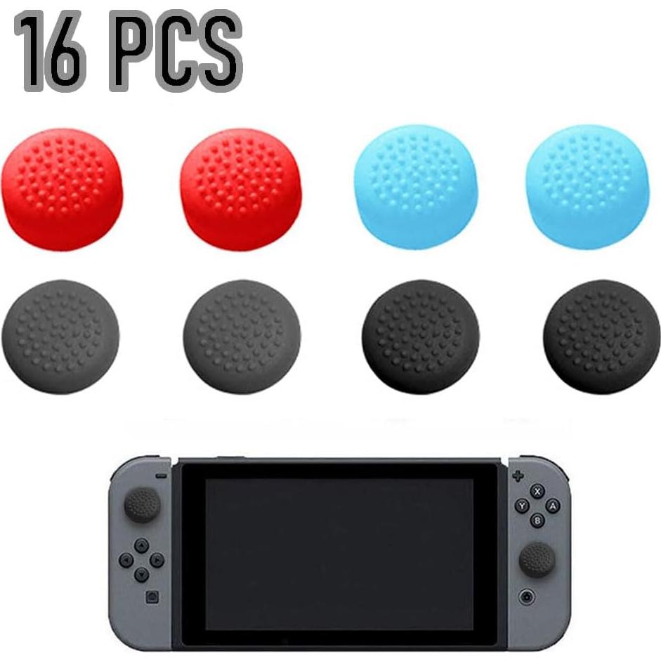 Fundas de Silicona para Joystick Nintendo Switch Booge 16 Pcs