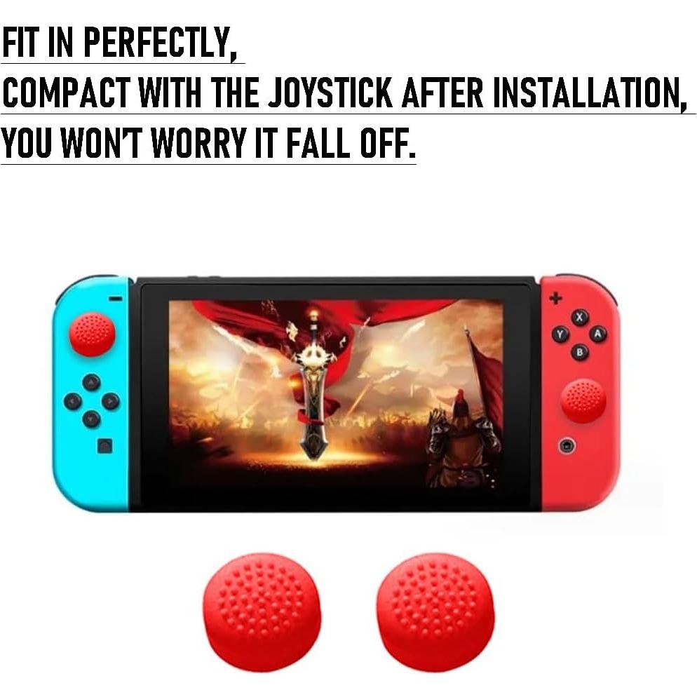 Fundas de Silicona para Joystick Nintendo Switch Booge 16 Pcs