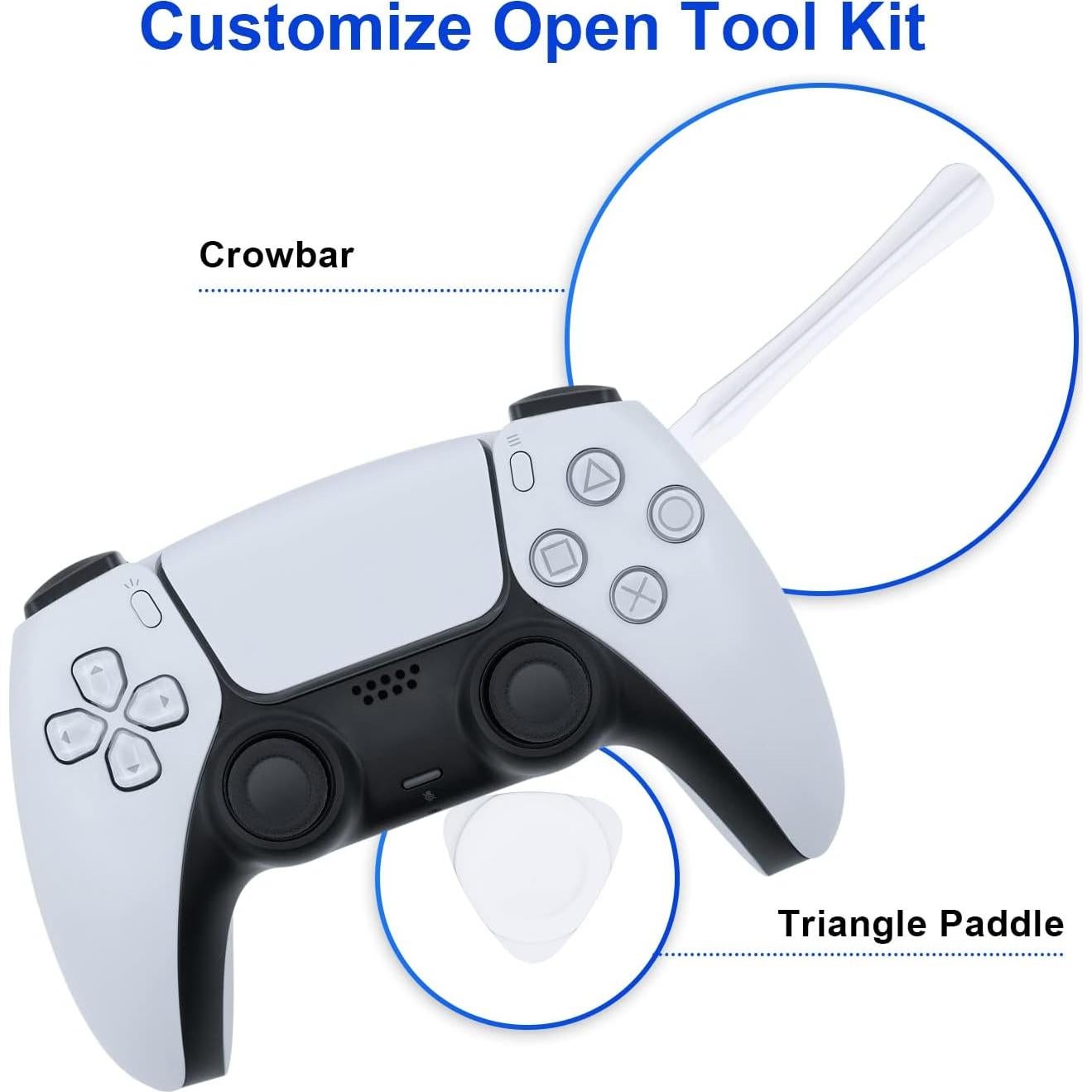 Kits de Reparación 15 en 1 Mcbazel para Controlador PS5