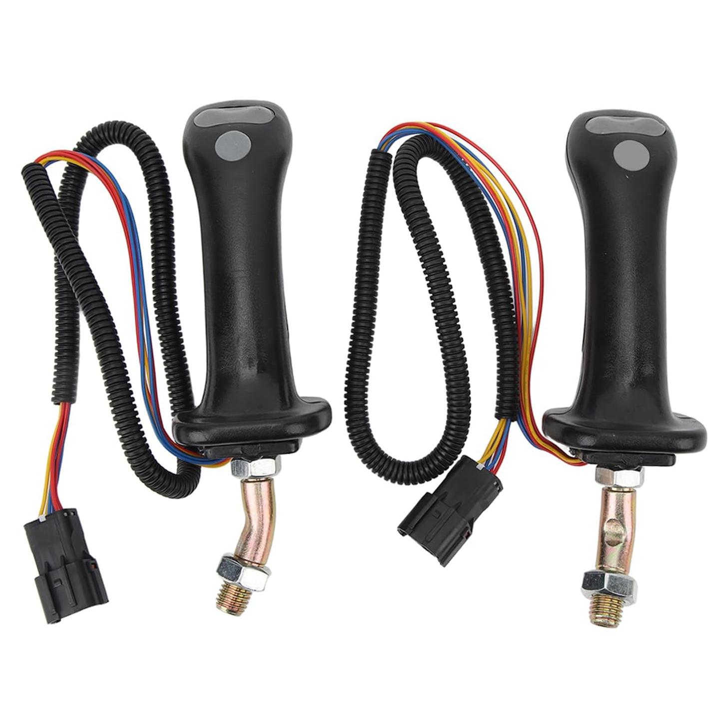 Mangos de Joystick de Excavadora Bnineteenteam 2 Pcs 3 Botones