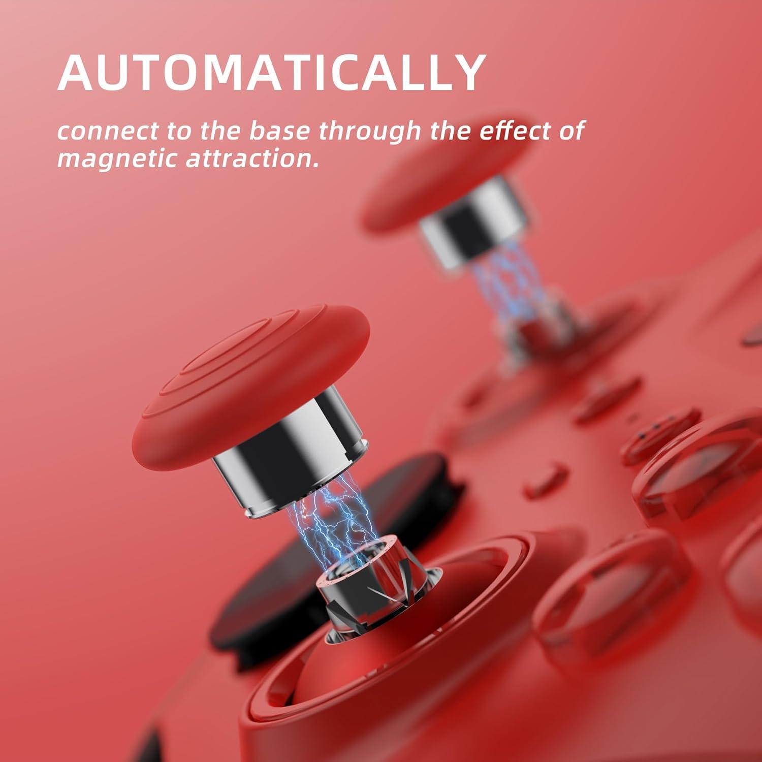 Palancas de Reemplazo eXtremeRate para Xbox Elite 2 - Rojo y Plata