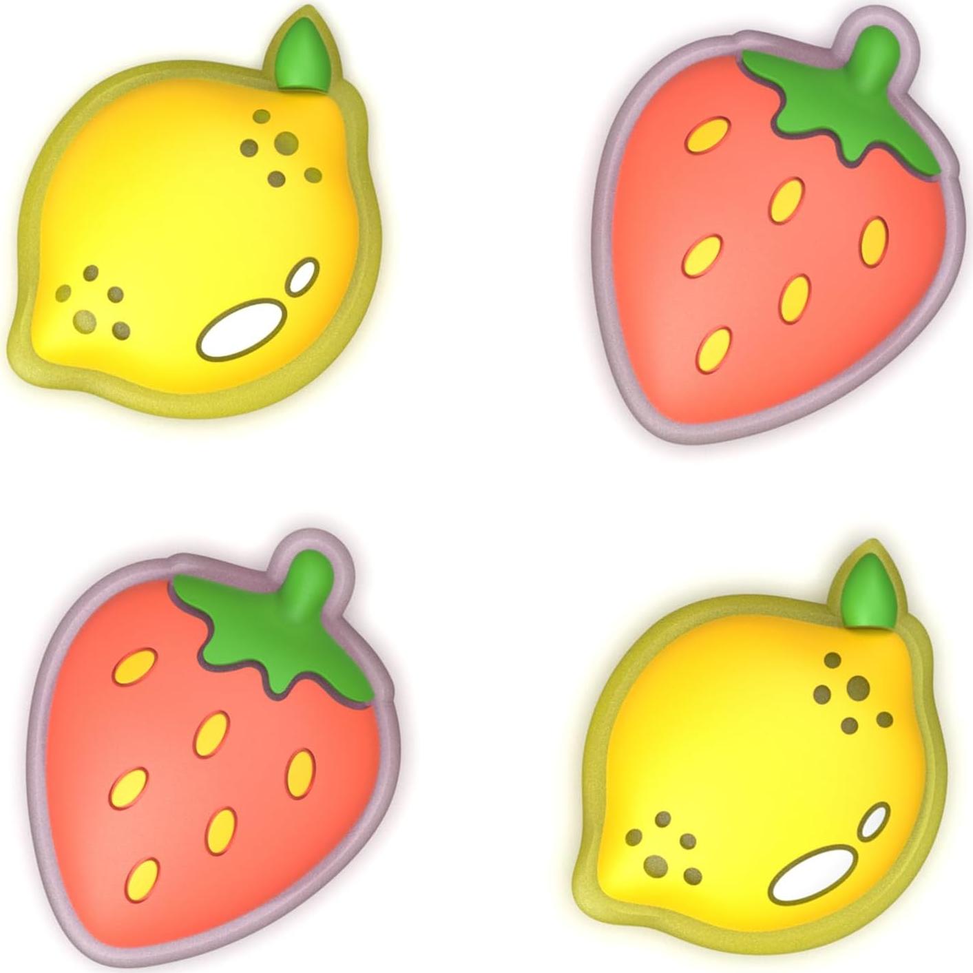 Tapas de Joystick PlayVital para Nintendo Switch - Limón y Fresa