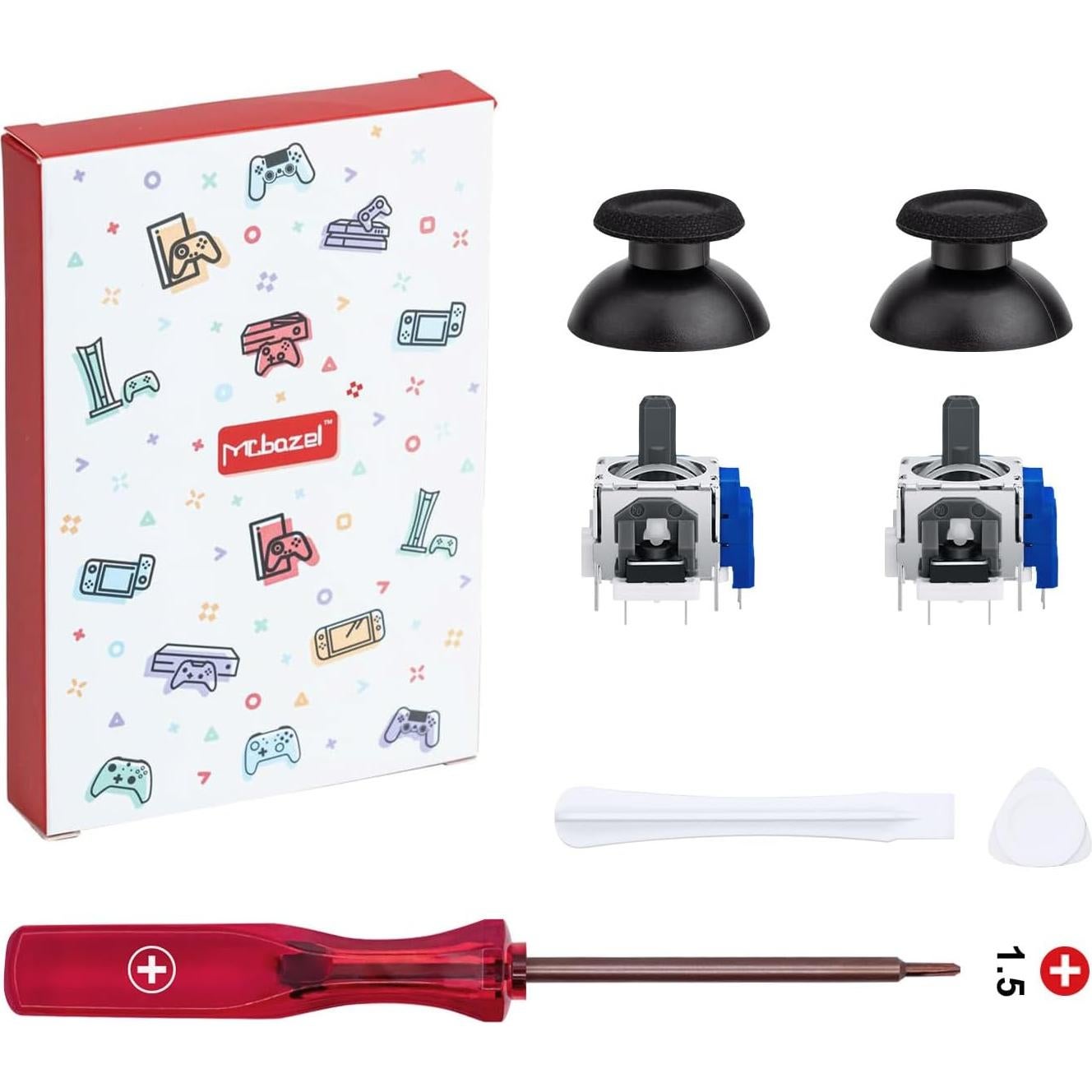 Mcbazel Kit 7 en 1 Joystick TMR para Controlador PS5