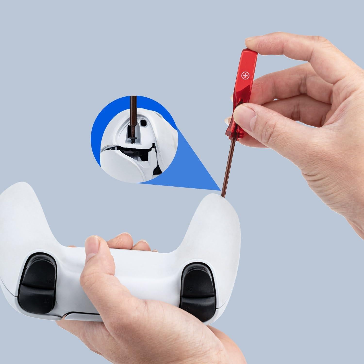 Mcbazel Kit 7 en 1 Joystick TMR para Controlador PS5