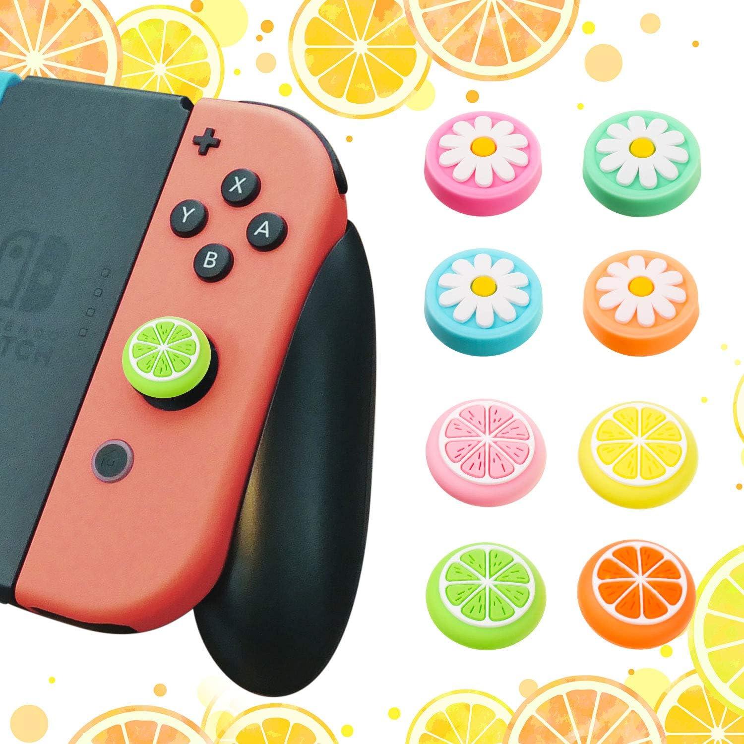 Tapones de Agarre Silicona Sumind 16 Piezas para Nintendo Switch