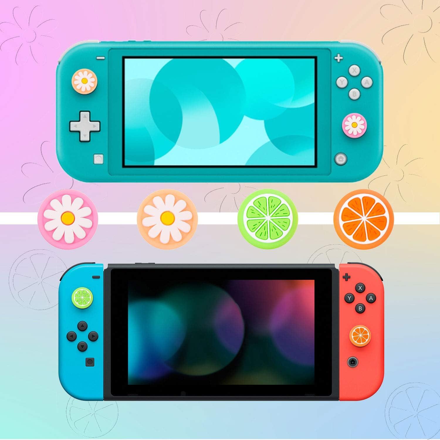 Tapones de Agarre Silicona Sumind 16 Piezas para Nintendo Switch