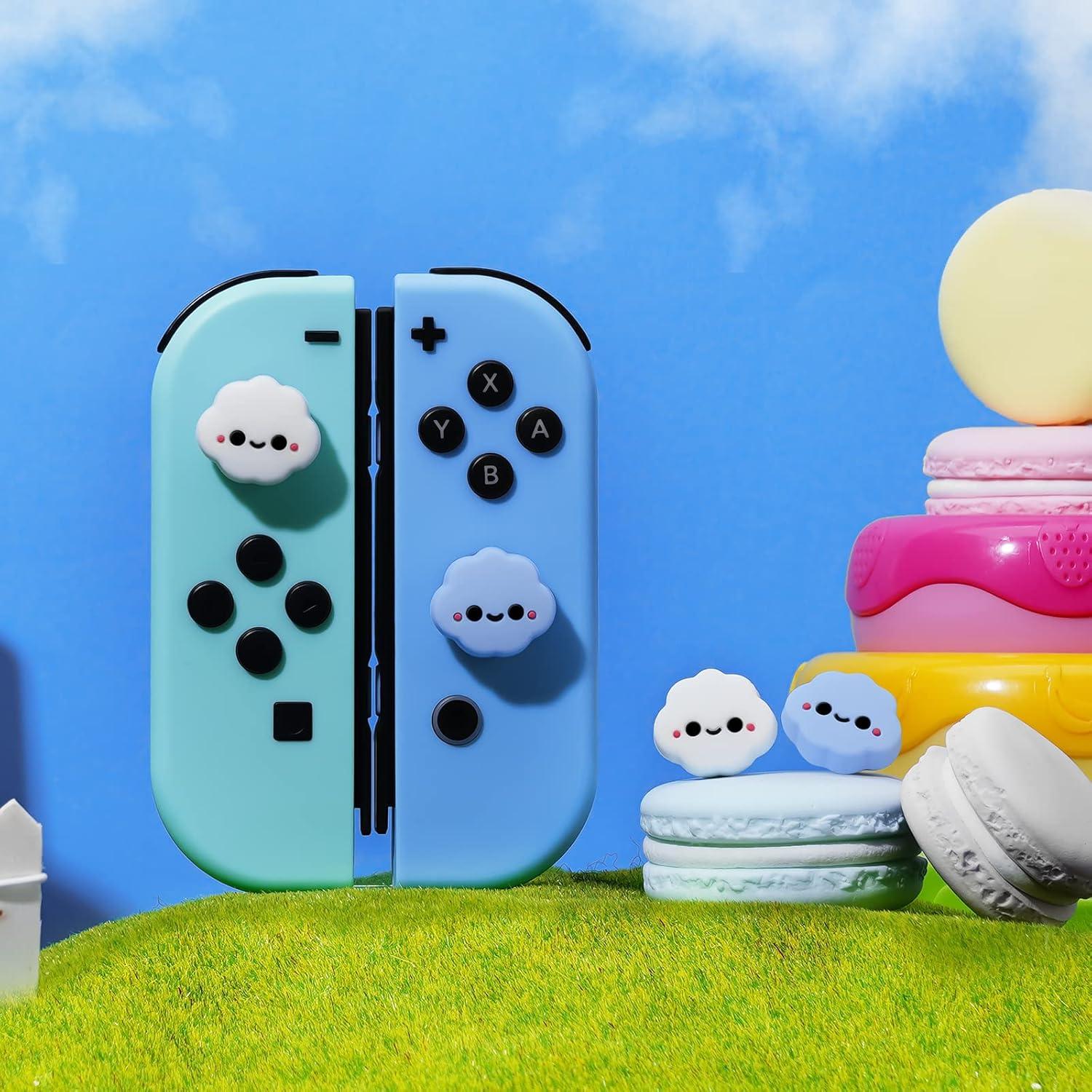 Tapas de agarre JINGDU para Joy-Con Nintendo Switch 4PCS