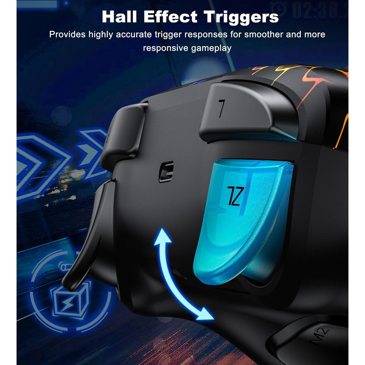 Controlador Inalámbrico AIfasterfly para PC y Switch