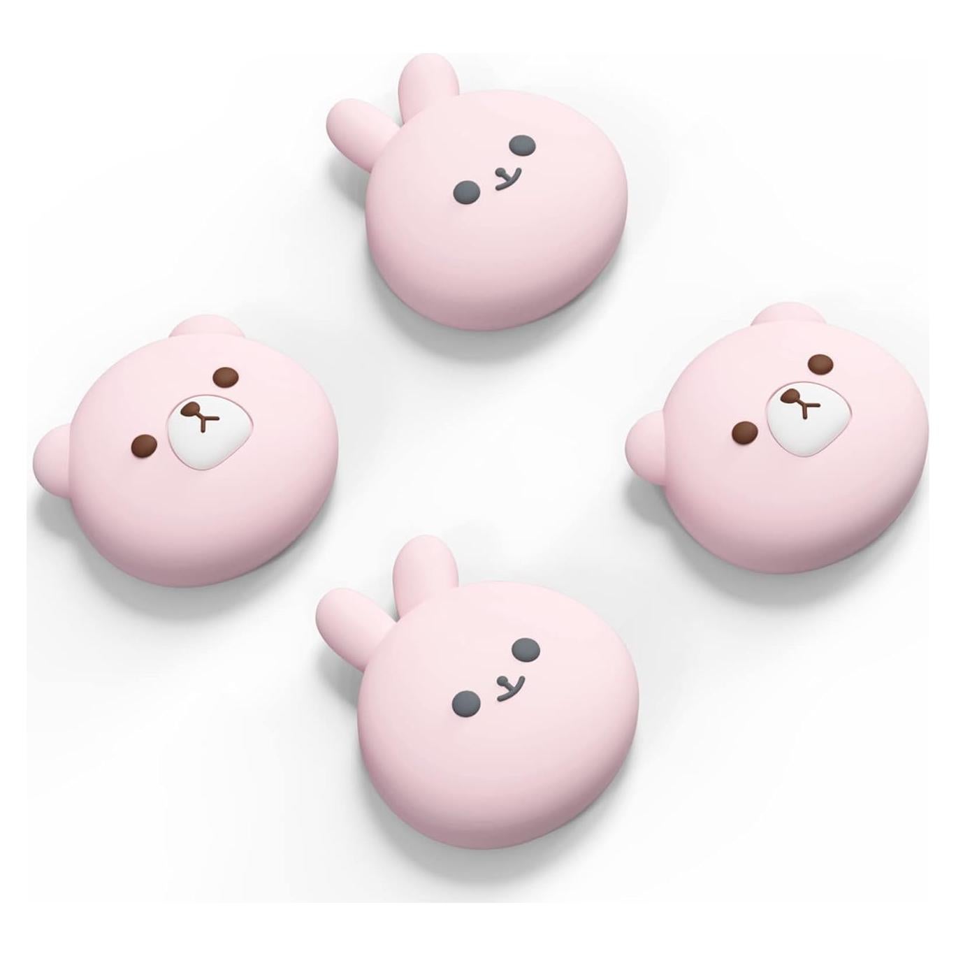 Cubiertas Joystick Nintendo Switch PlayVital Oso Rosa