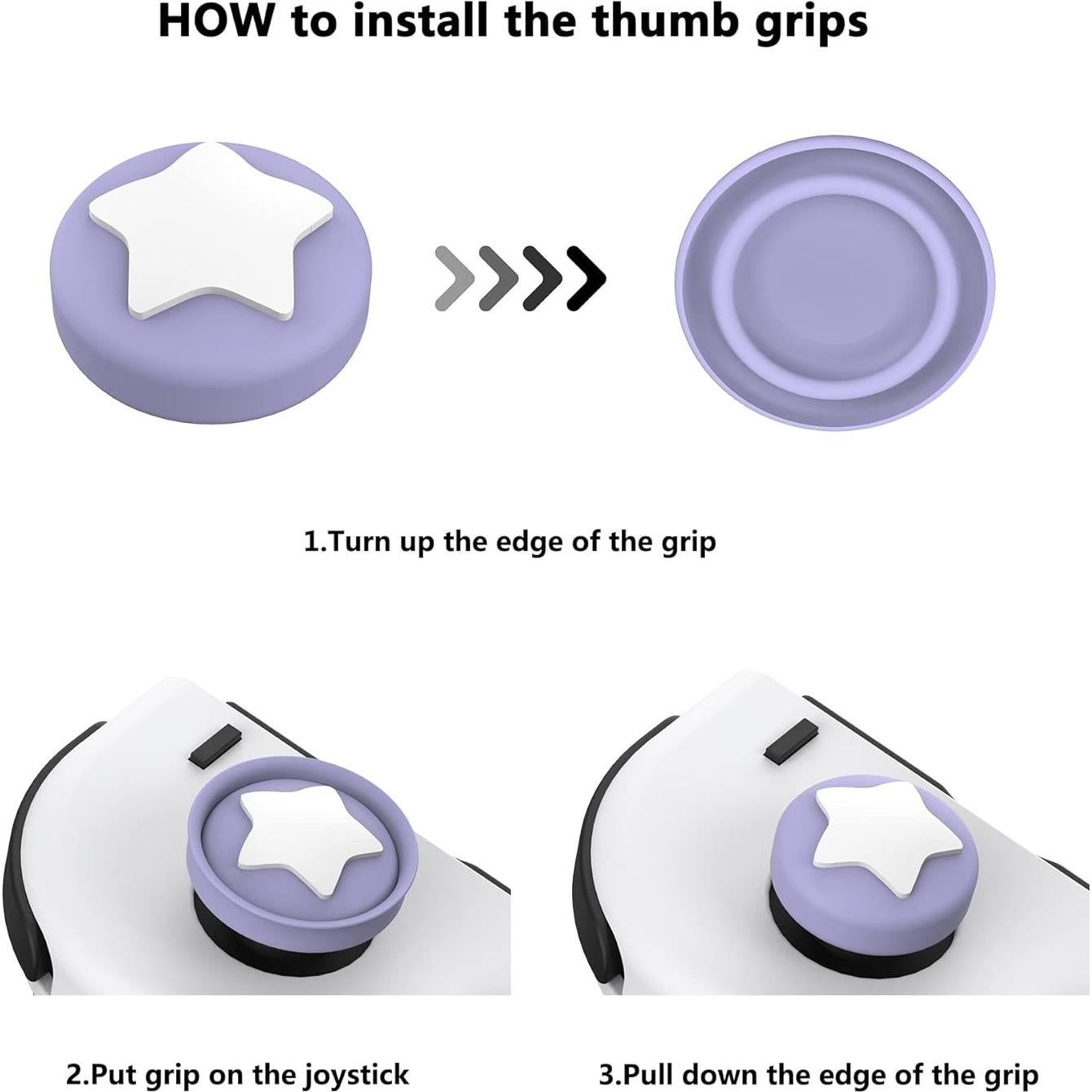 Cubiertas Joystick Nintendo Switch PlayVital Oso Rosa