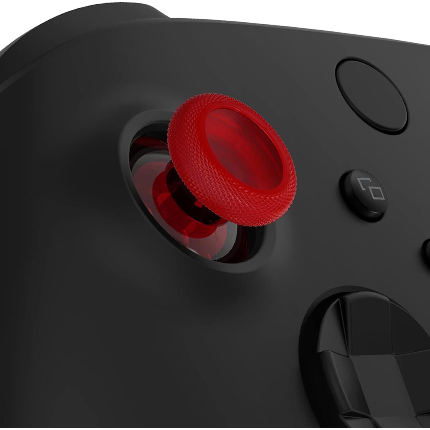 Thumbsticks Reemplazo eXtremeRate Rojo Transparente Xbox