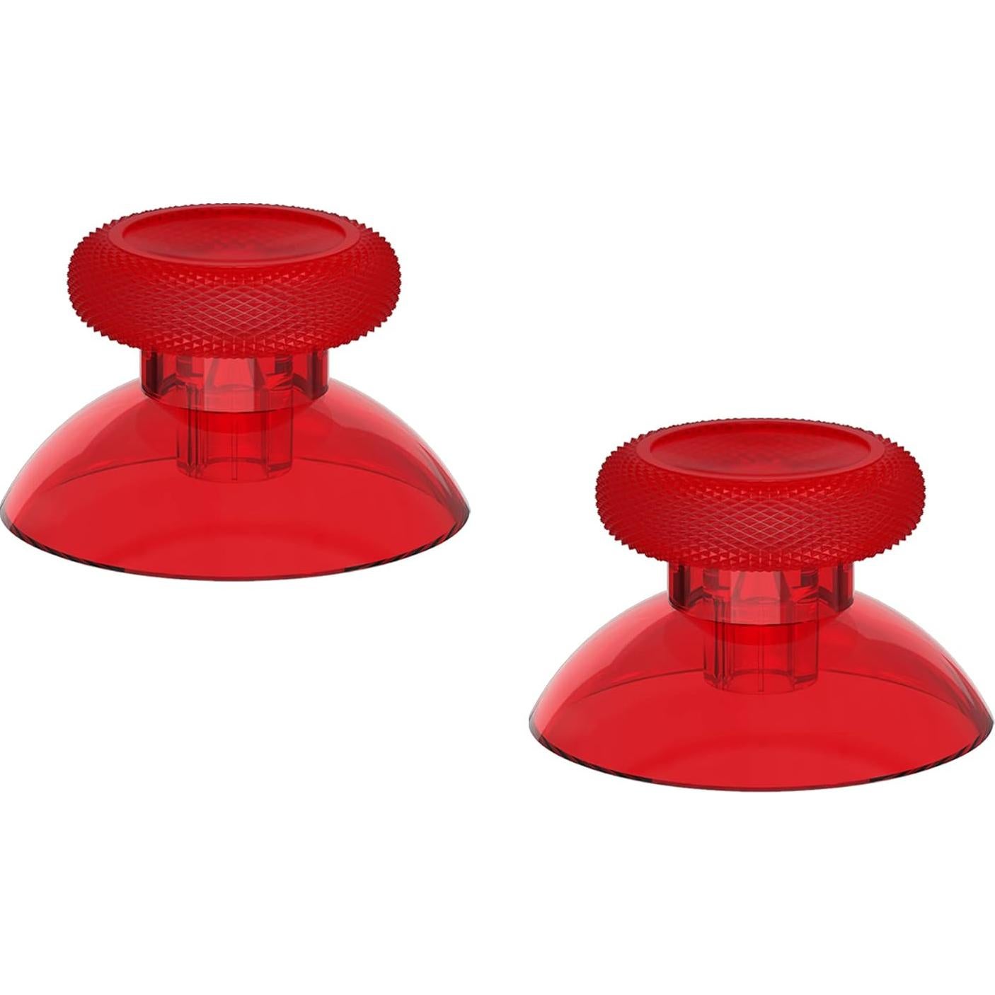 Thumbsticks Reemplazo eXtremeRate Rojo Transparente Xbox
