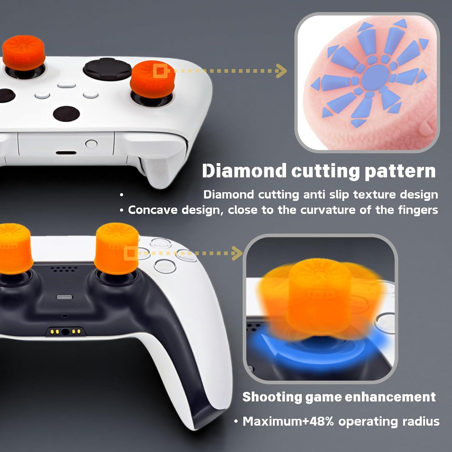 Juego de Tapas de Joystick Luck&Link Verde para PS5/Xbox