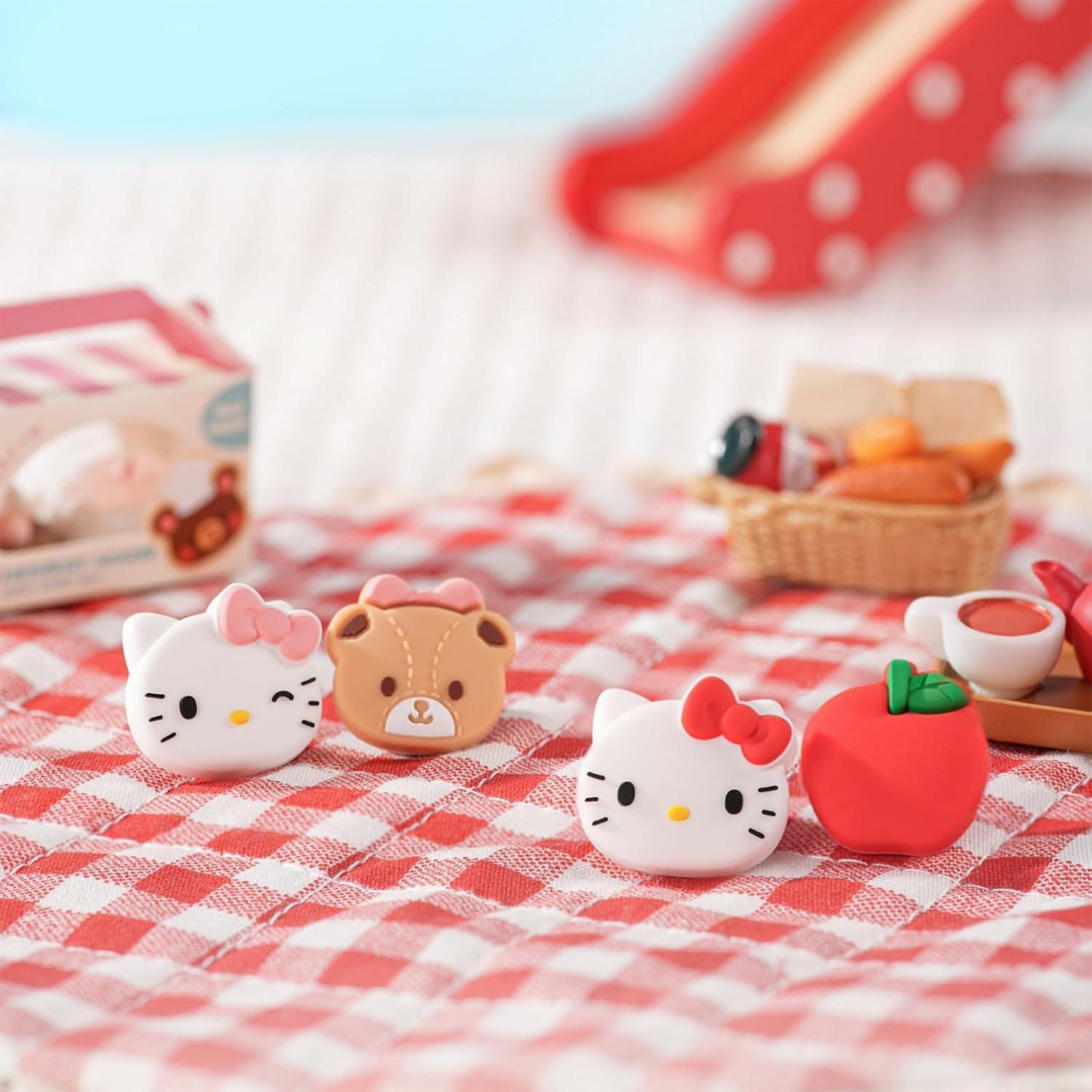 Tapones de Silicona Kuitmor para Joystick Switch 4PCS Gato