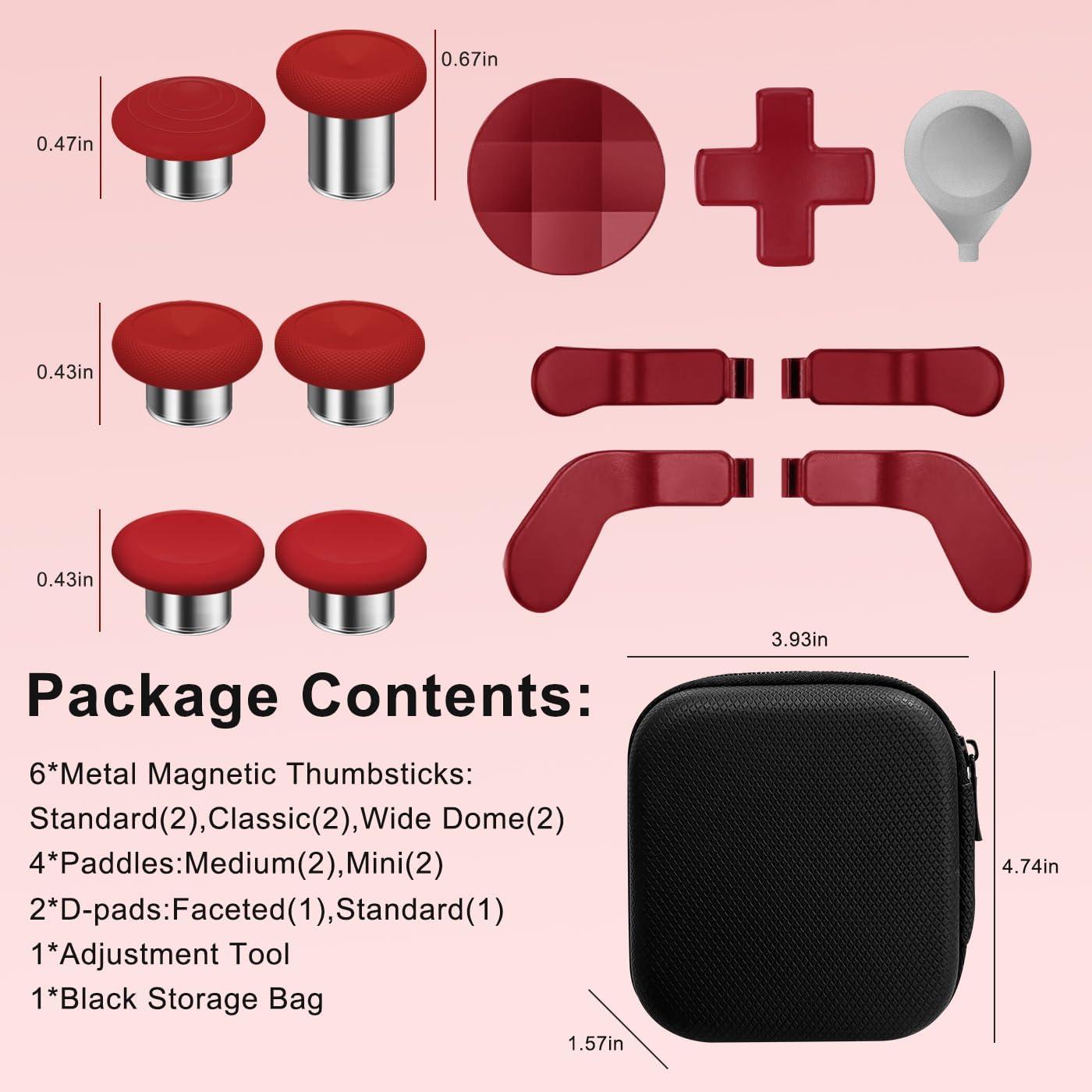 Palancas Metálicas HaeBorl para Xbox Elite Series 2, 13 en 1