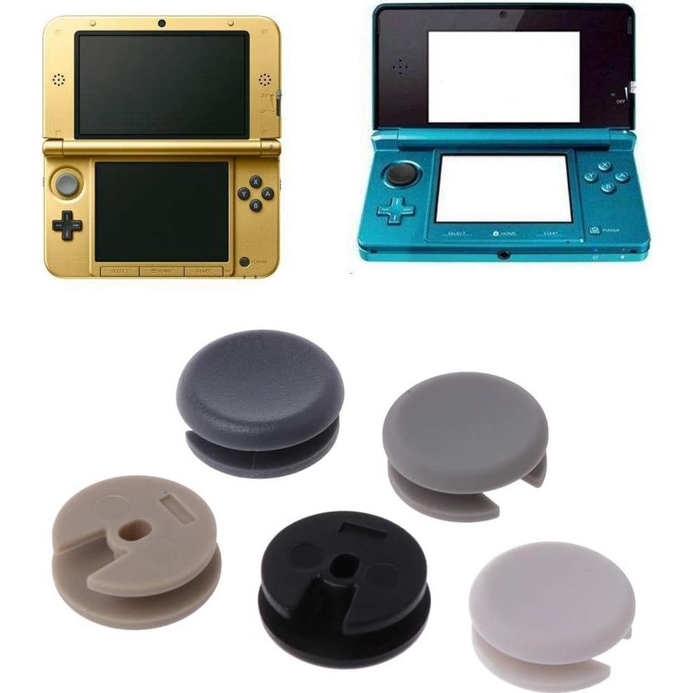 5 Tapas de Joystick Analógico HeOTER para Nintendo 3DS