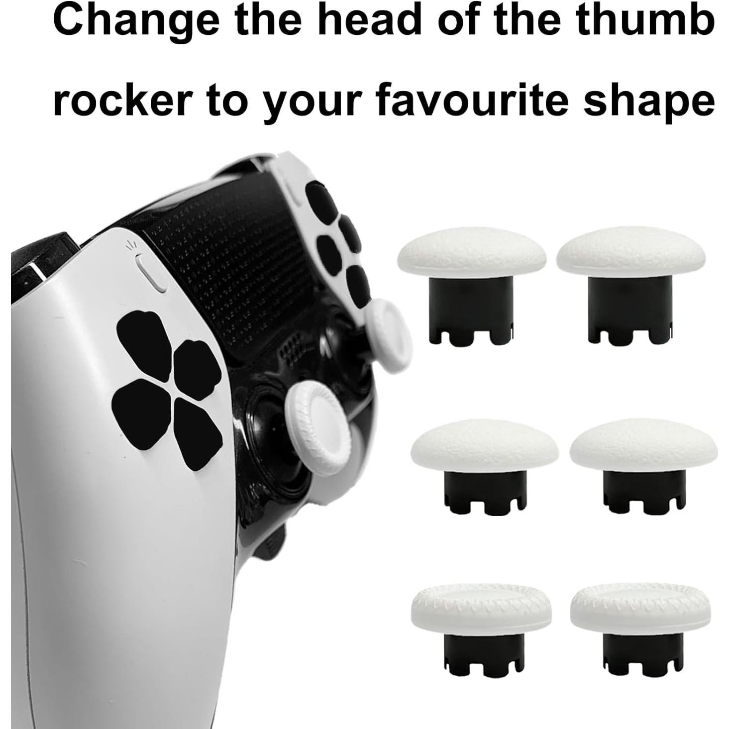 Kit 10 en 1 Accesorios Metal PS5 Edge Joysticks y Paddles