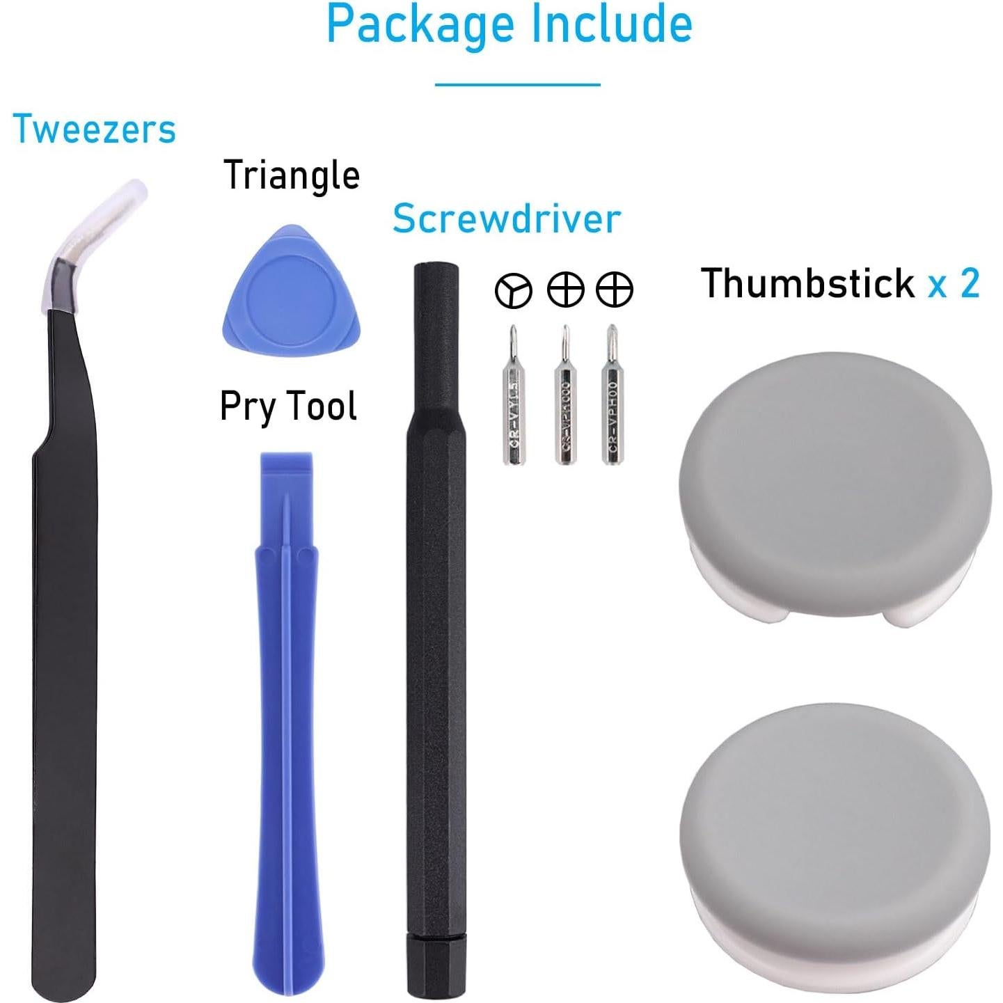 Tapa de Palanca Analógica Ikpek para Nintendo 3DS - Gris