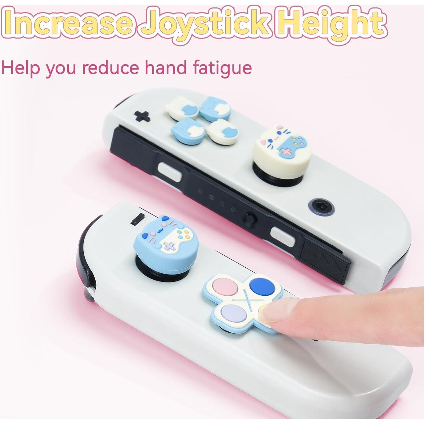 Juego de Tapas de Botones GeekShare para Switch y OLED