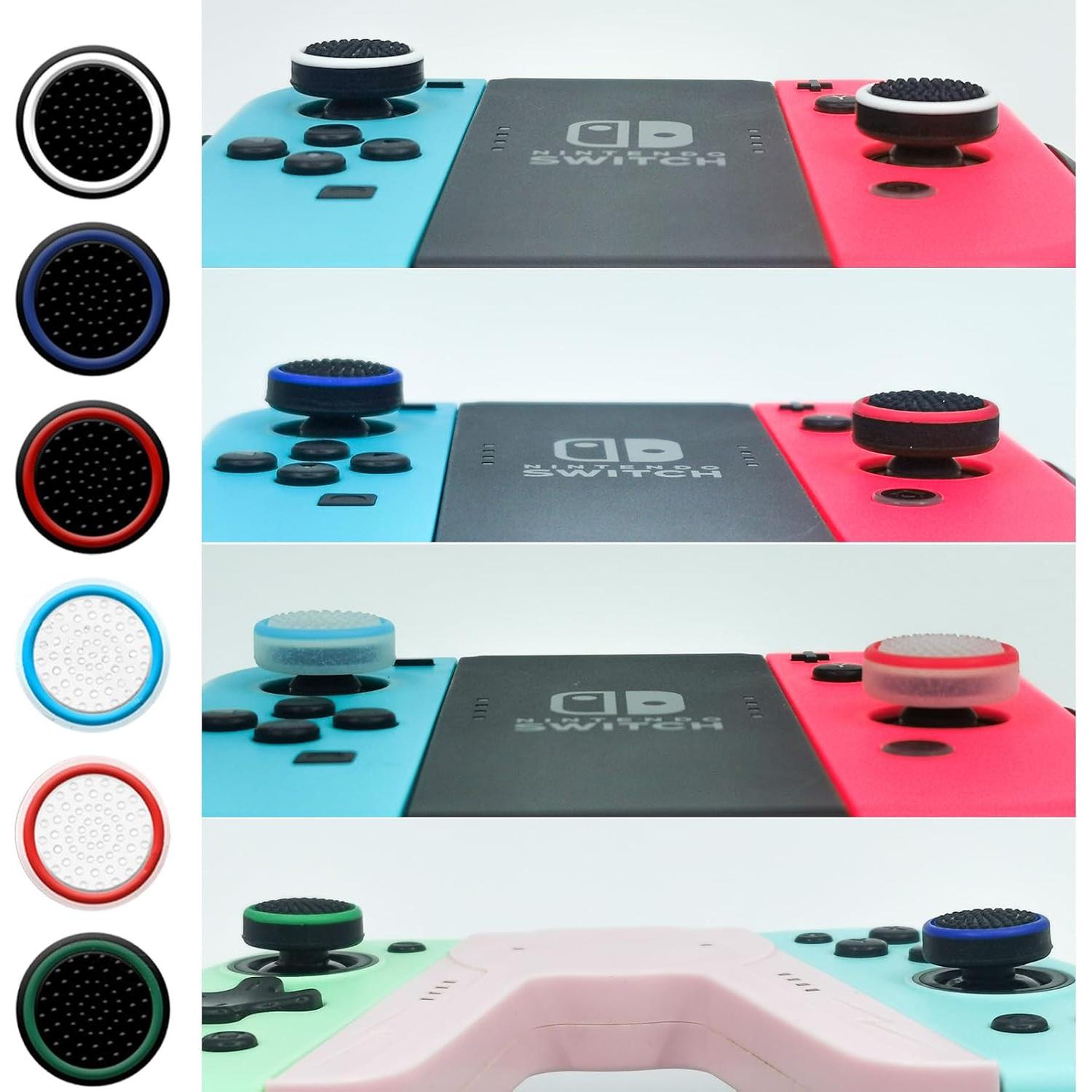 Juego de Grips para Pulgar ZHI-NYLLDJS para Nintendo Switch