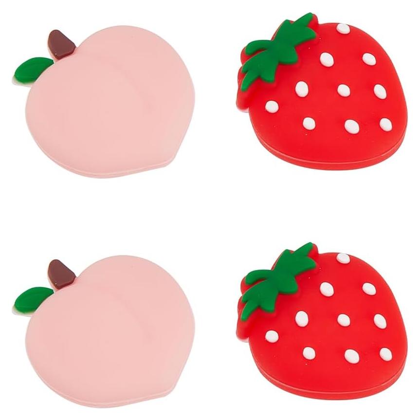 Tapas de Joystick GORGECRAFT 4Pcs Silicona Fruta Switch