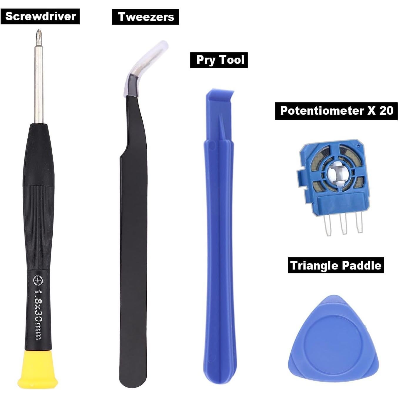 20 Potenciómetros 2K3 Ohm IKPEK para Controlador PS5