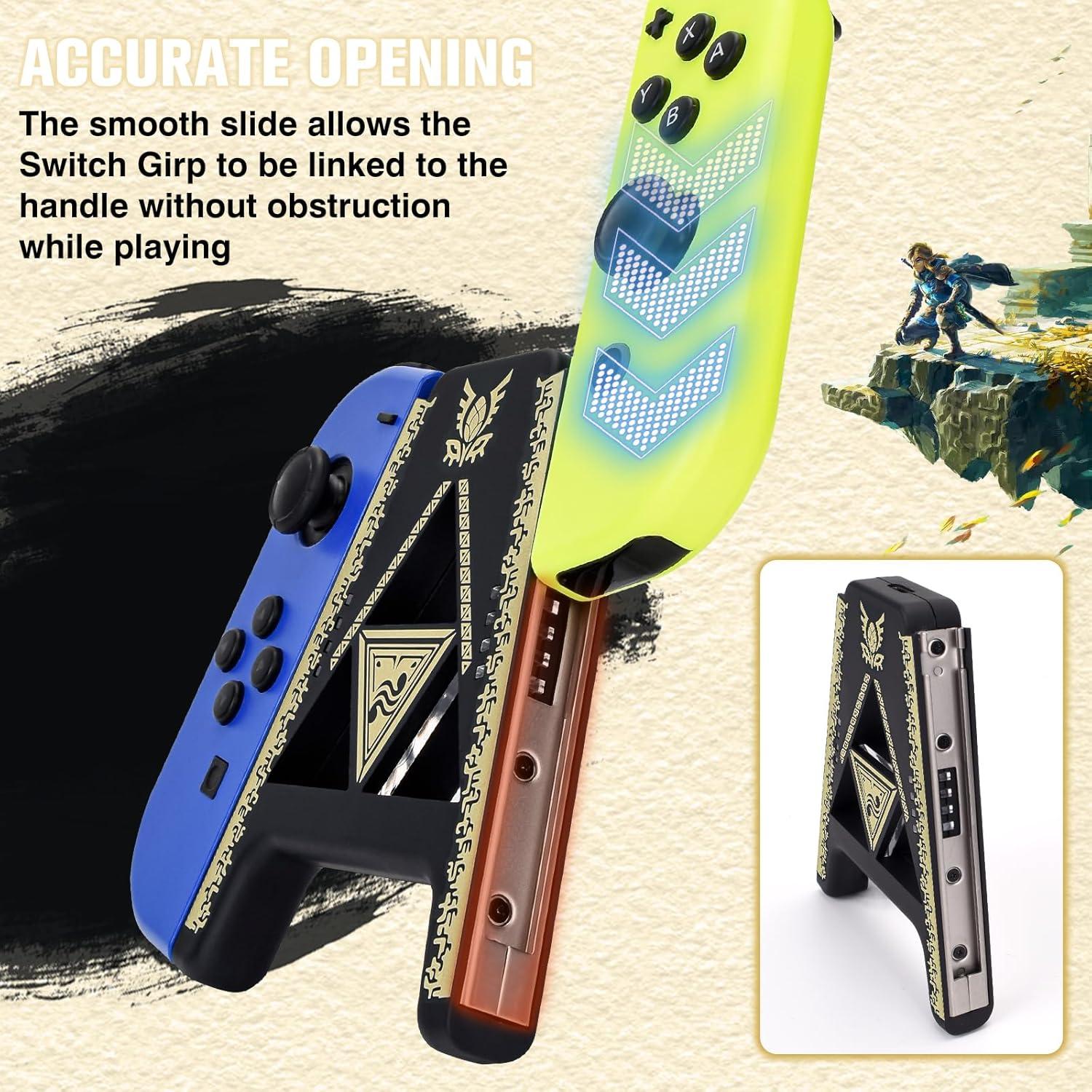 Grip de Carga Rápida DLseego para Joycon Switch OLED